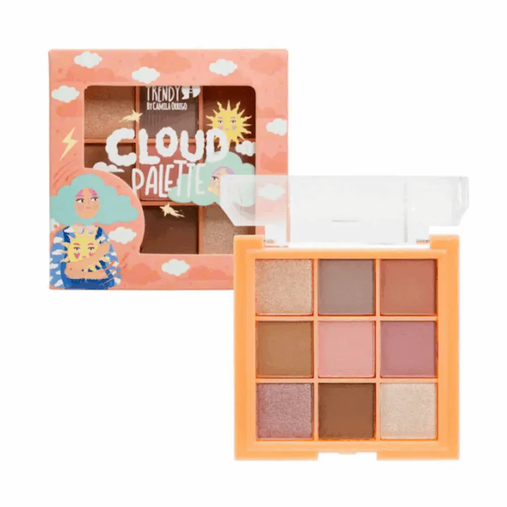 PALETA DE SOMBRAS CLOUD TRENDY