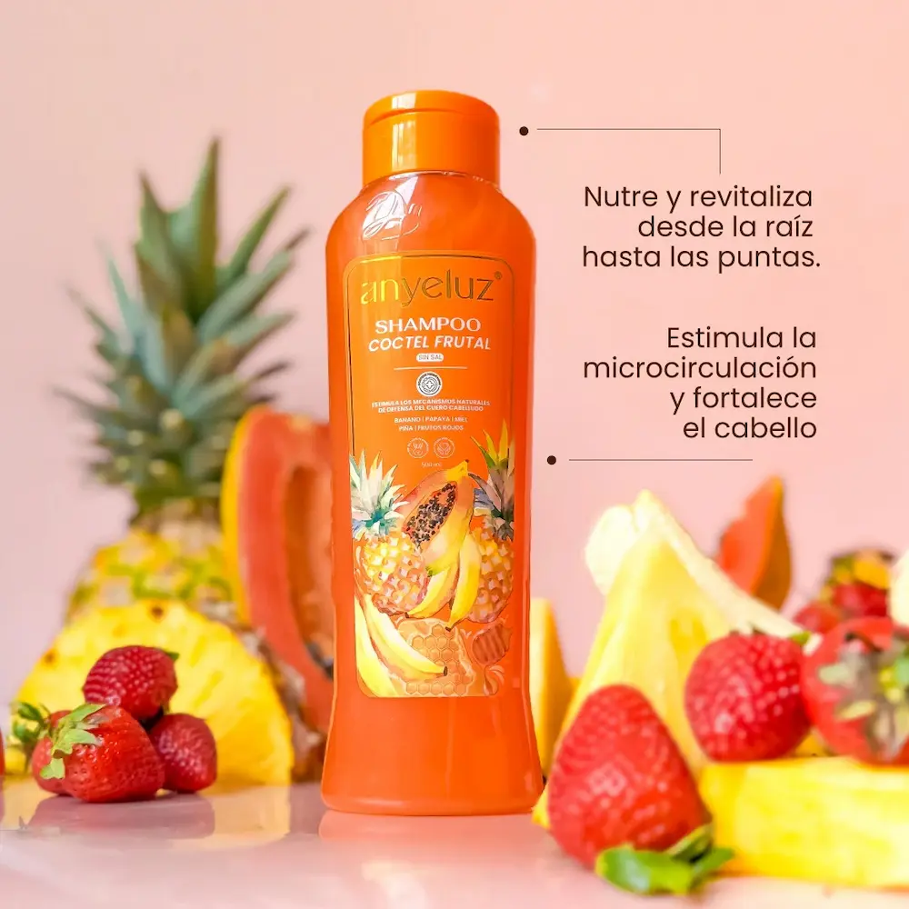 SHAMPOO COCTEL DE FRUTAS