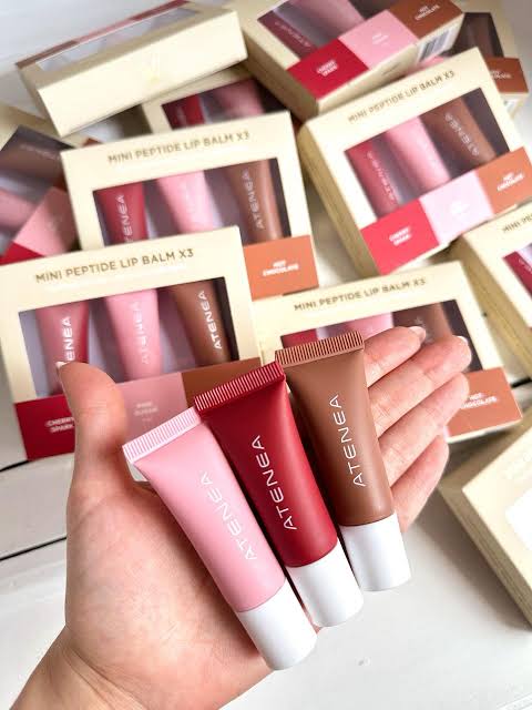 KIT MINI PEPTIDE LIP BALM X3 ATENEA